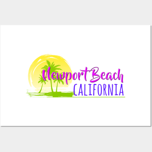 Life's a Beach: Newport Beach, California Posters and Art